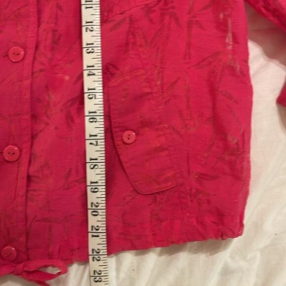*Like New* Ruby Rd Pink Bolero-Type Jacket, 3/4 Length Sleeve | Size 14 - Picture 8 of 9